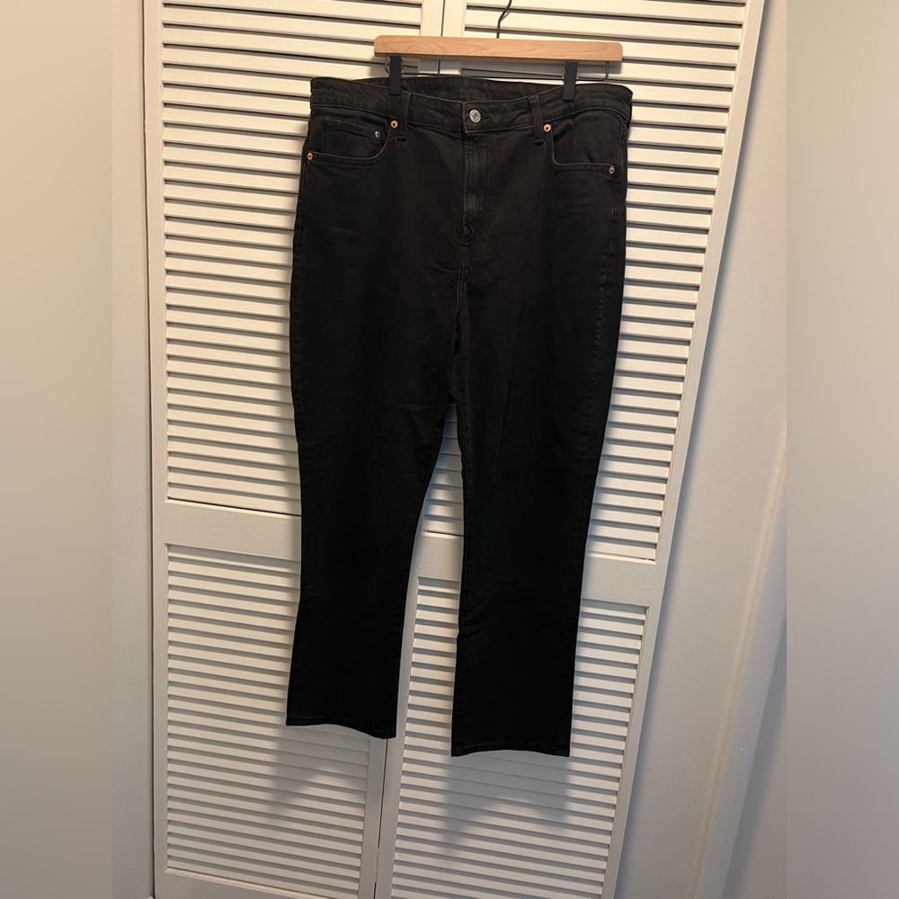 H&M ultra high waist ankle length vintage mom jeans